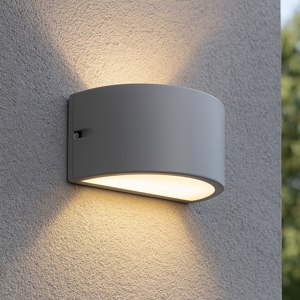 Applique per esterno moderno grigio ip54