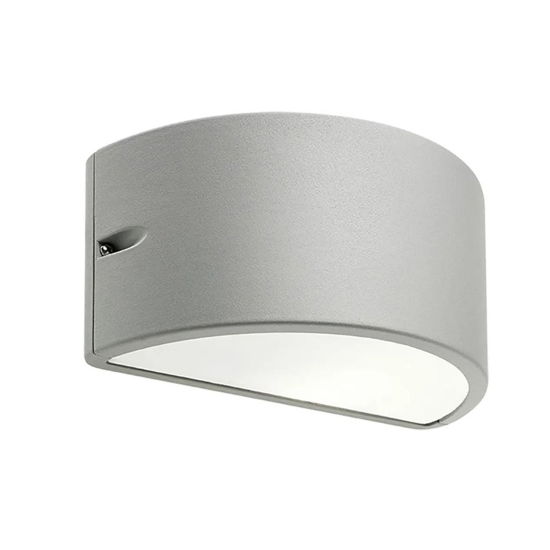 Applique per esterno moderno grigio ip54