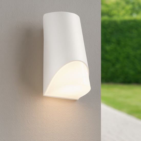 Applique per esterno bianca roof perenz