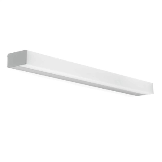 Applique da esterno kioo led 28w 3000k alluminio anodizzato linea light