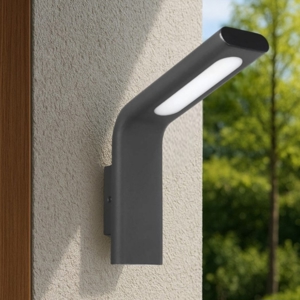 Applique da esterno antracite 10w 3000k moderna