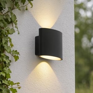 Visualizza i dettagli per Applique da esterno moderno led 8w 4000k nero fp Applique da esterno moderno led 8w 4000k nero fp