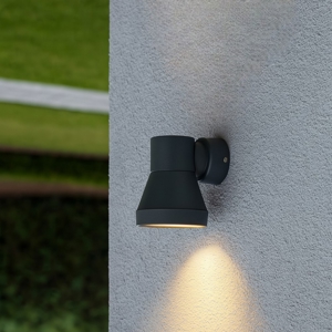 Applique da esterno moderno alluminio antracite ideal lux fp