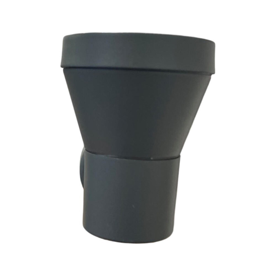 Applique da esterno moderno alluminio antracite ideal lux fp