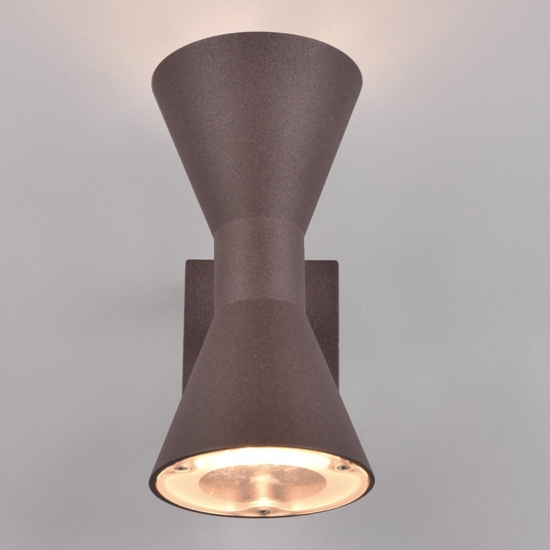 Applique corten per esterno ip44 moderna