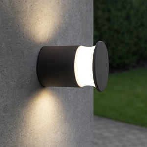 Applique marrone per esterno da parete pavimento led 9w 4000k ip65
