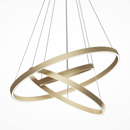 Maytoni rim lampadario moderno per soggiorno led 4000k