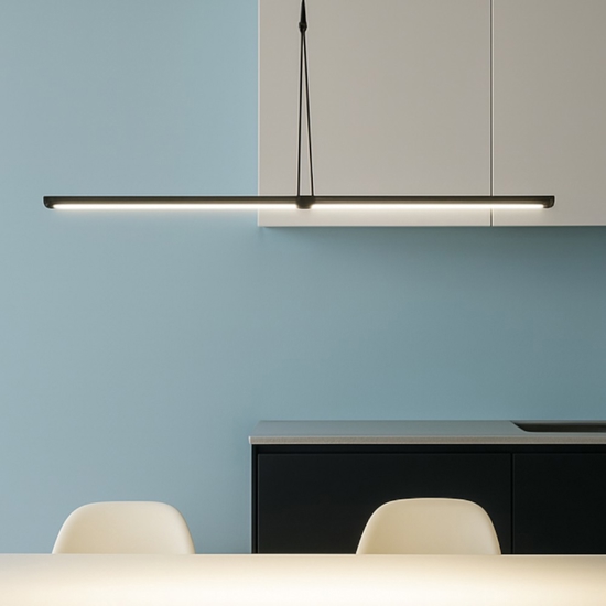 Maytoni supersymmetry lampadario per cucina orientabile led 4000k