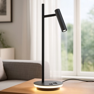 Maytoni estudo lampada da tavolo orientabile moderna led 3000k