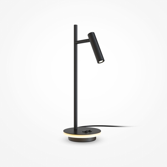 Maytoni estudo lampada da tavolo orientabile moderna led 3000k