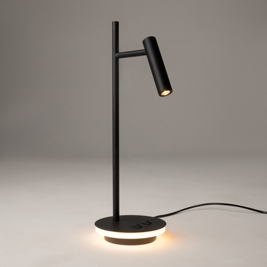 Maytoni estudo lampada da tavolo orientabile moderna led 3000k