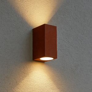 Up ap2 ideal lux applique da esterno ip44 coffee luce sopra e sotto