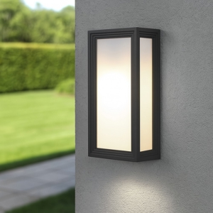 Applique da esterno antracite moderna verticale orizzontale