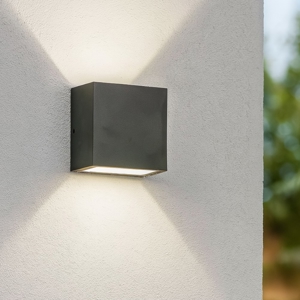 Argo ap2 applique per esterno led 10w 3000k antracite