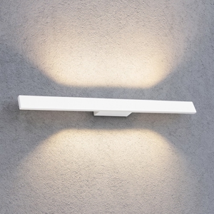 Linea ap d104 ideal lux applique da esterno bianca led 20w 3000k