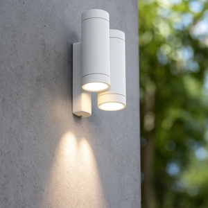 Applique per esterno bianco moderna