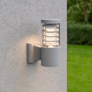 Tronco ap1 applique per esterno grigio ip44 ideal lux
