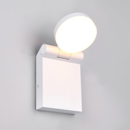 Applique bianco per esterni orientabile led 7w 2300k 3000k 4000k