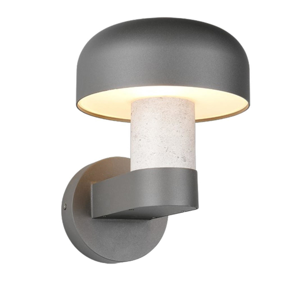 Applique da esterno grigio antracite
