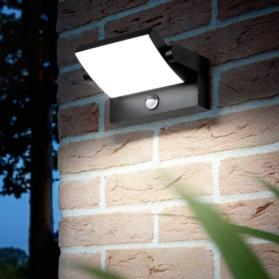 Swipe ap sensor ideal lux applique per esterno con sensore antracite