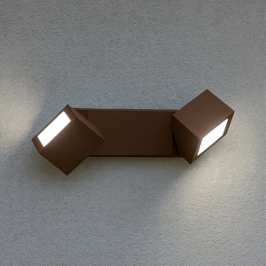Ap steve ondaluce applique da esterno led 12w 4000k orientabili