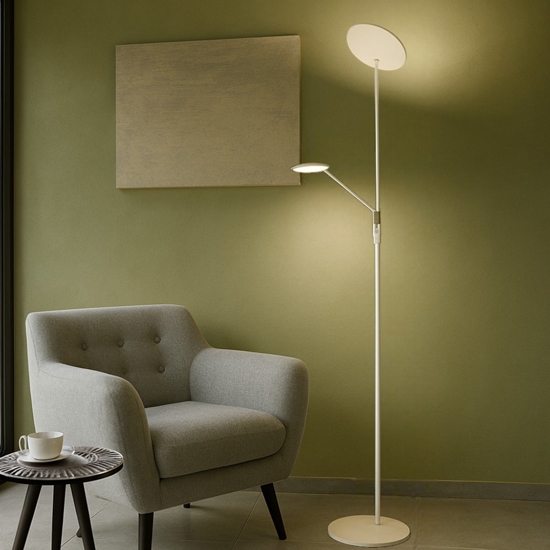 Perenz miranda piantana led 3000k design moderno orientabile