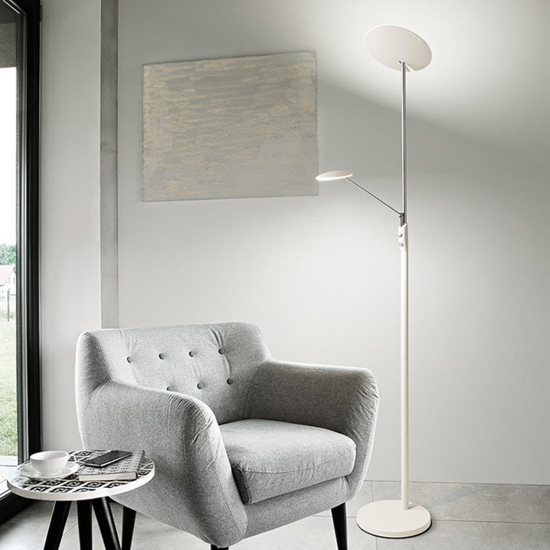 Perenz miranda piantana led 3000k design moderno orientabile