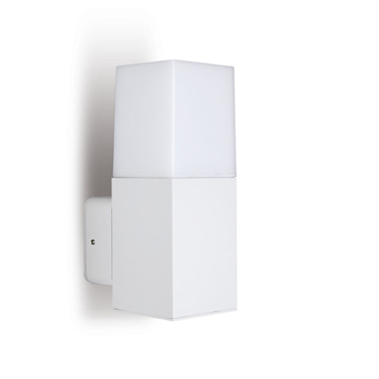 Applique da esterno bianca moderna led 7w 4000k ip54