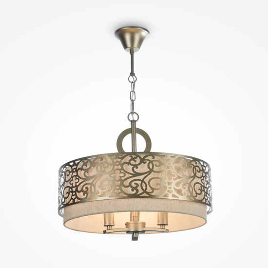 Maytoni venera lampadario per camera da letto rotondo