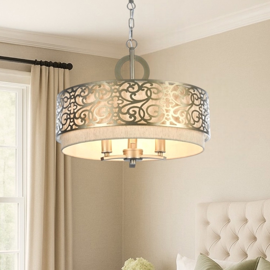 Maytoni venera lampadario per camera da letto rotondo