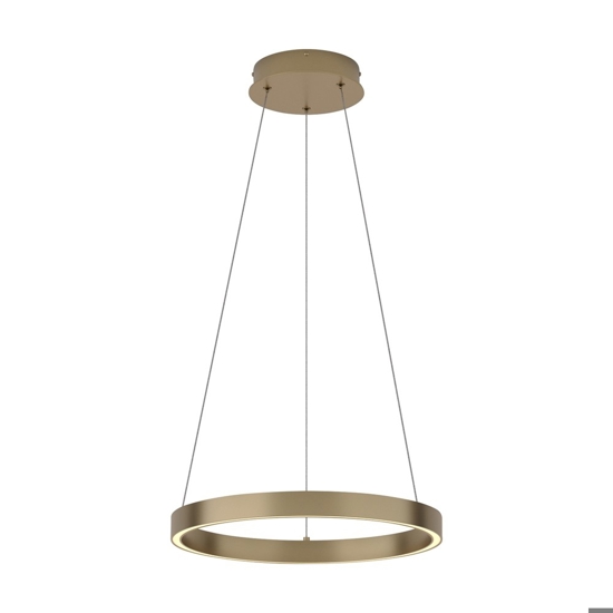 Maytoni rim lampadario per cucina moderna circolare led 3000k
