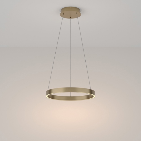 Maytoni rim lampadario per cucina moderna circolare led 3000k