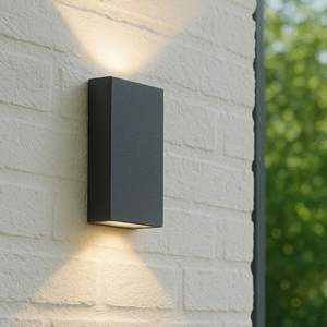 Maytoni times square applique da esterno rettangolare ip54 led 3000k