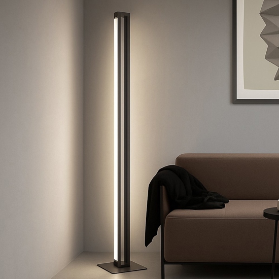 Piantana da terra sway perenz orientabile nero led 3000k 4000k 6000k