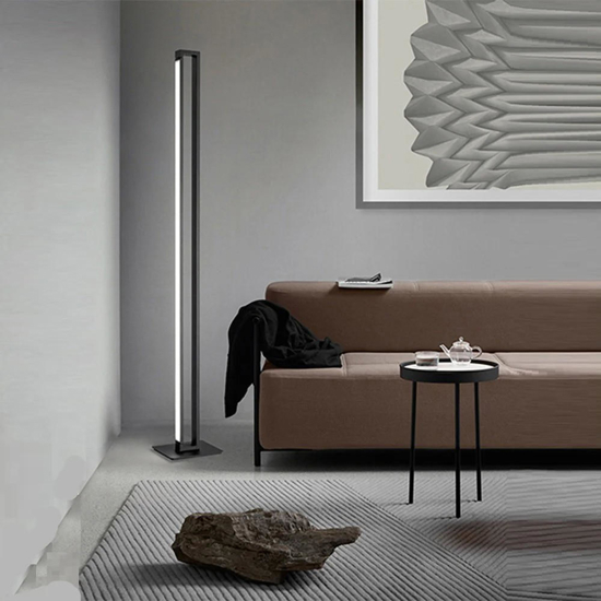 Piantana da terra sway perenz orientabile nero led 3000k 4000k 6000k