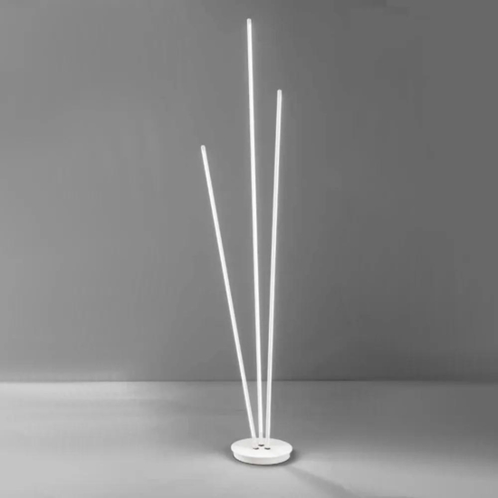 Lampada da terra design moderno bianca led 300ok orientabile