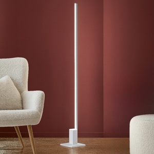 Perenz syncro lampada da terra design moderno bianco led 3000k 4000k 6000k