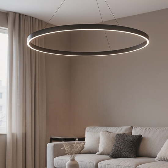 Maytoni rim lampadario moderno per salotto led 3000k