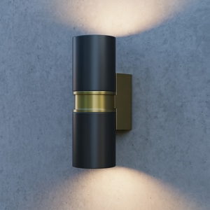 Maytoni bowery applique da esterno ip54 design moderno