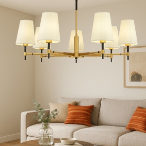 Maytoni zaragoza lampadario moderno per salotto 7 luci