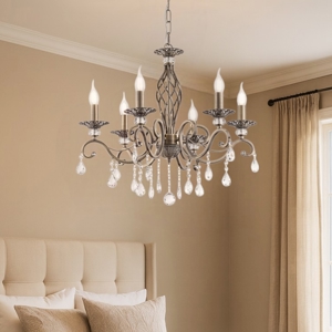 Maytoni grace lampadario con pendenti 6 luci