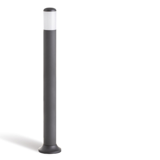 Lampione per esterno giardino nero moderno 100cm ip54