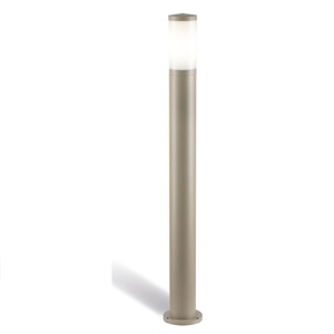 Lampione da giardino moderno tortora ip65