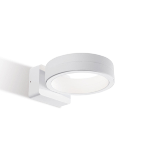 Applique da esterno bianca moderne biemissione led 16w 3000k
