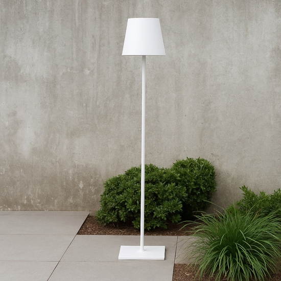 Lampada per esterno bianca moderna