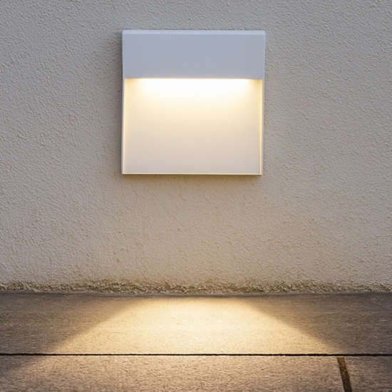 Isyluce segnapasso led bianco 6w 3000k per esterno