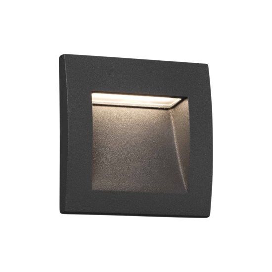 Segnapasso led 1w 3000k da esterno da incasso