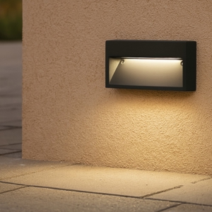 Segnapasso per esterno led 9w 3000k senza incasso