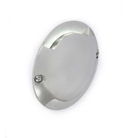 Segnapasso led per esterno ip67 incasso a parete 6500k grigio
