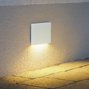 Isyluce segnapasso quadrato led 3w 3000k moderna bianco